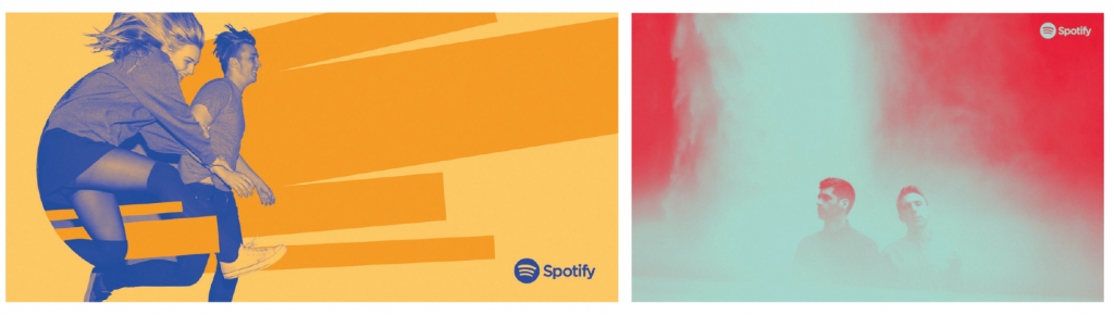 Spotify colour rebrand