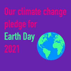 earth day 2021 climate change pledge