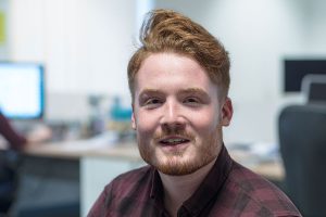 Dan – our newest junior designer emc design editorial design agency